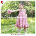 wholesale sleeveless cotton fabric toddler dress